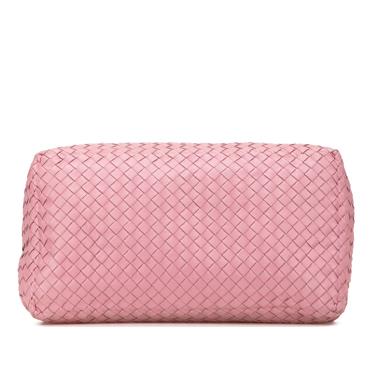 Bottega Veneta Medium Nappa Intrecciato Cesta Tote Roze