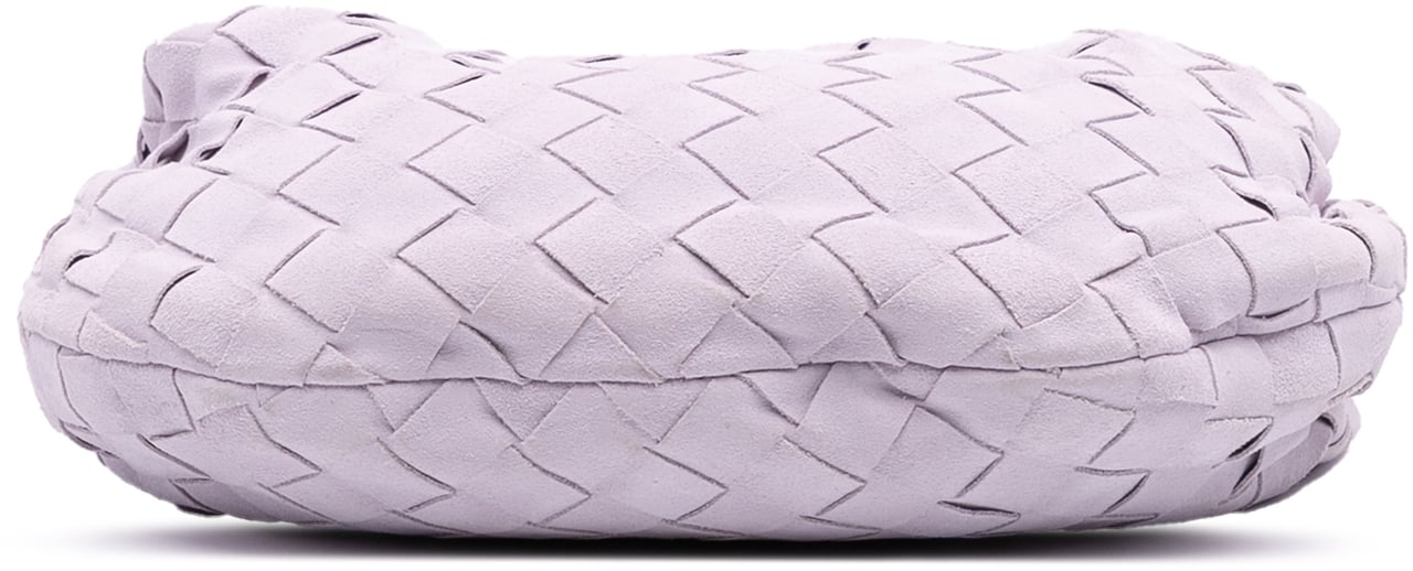 Bottega Veneta Mini Suede Intrecciato Jodie Paars
