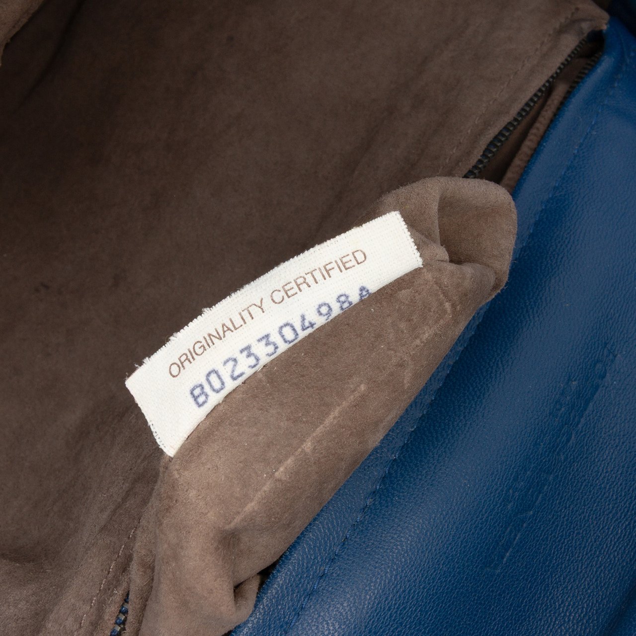 Bottega Veneta Nappa Intrecciato Flap Crossbody Blauw