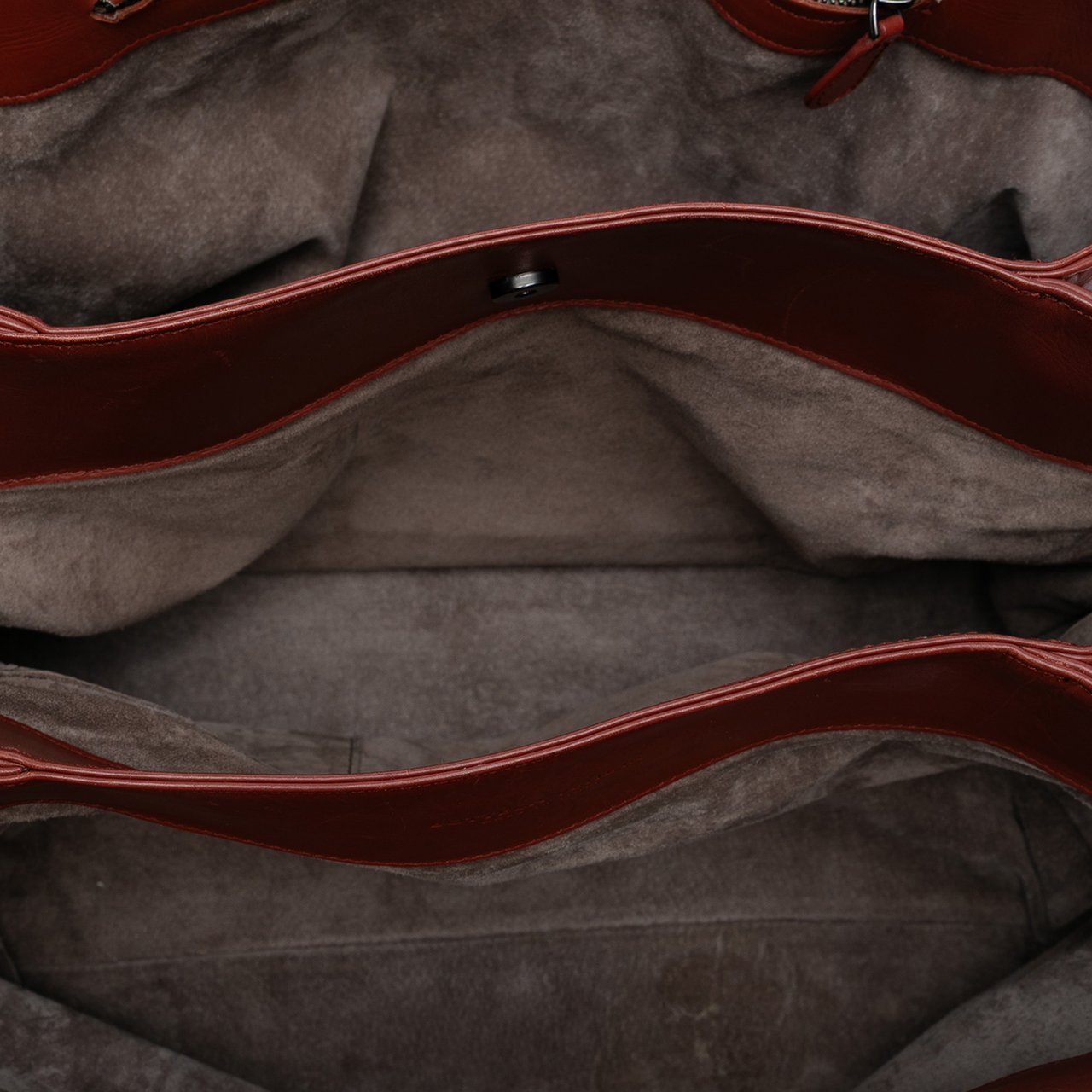 Bottega Veneta Medium Nappa Intrecciato Roma Tote Rood