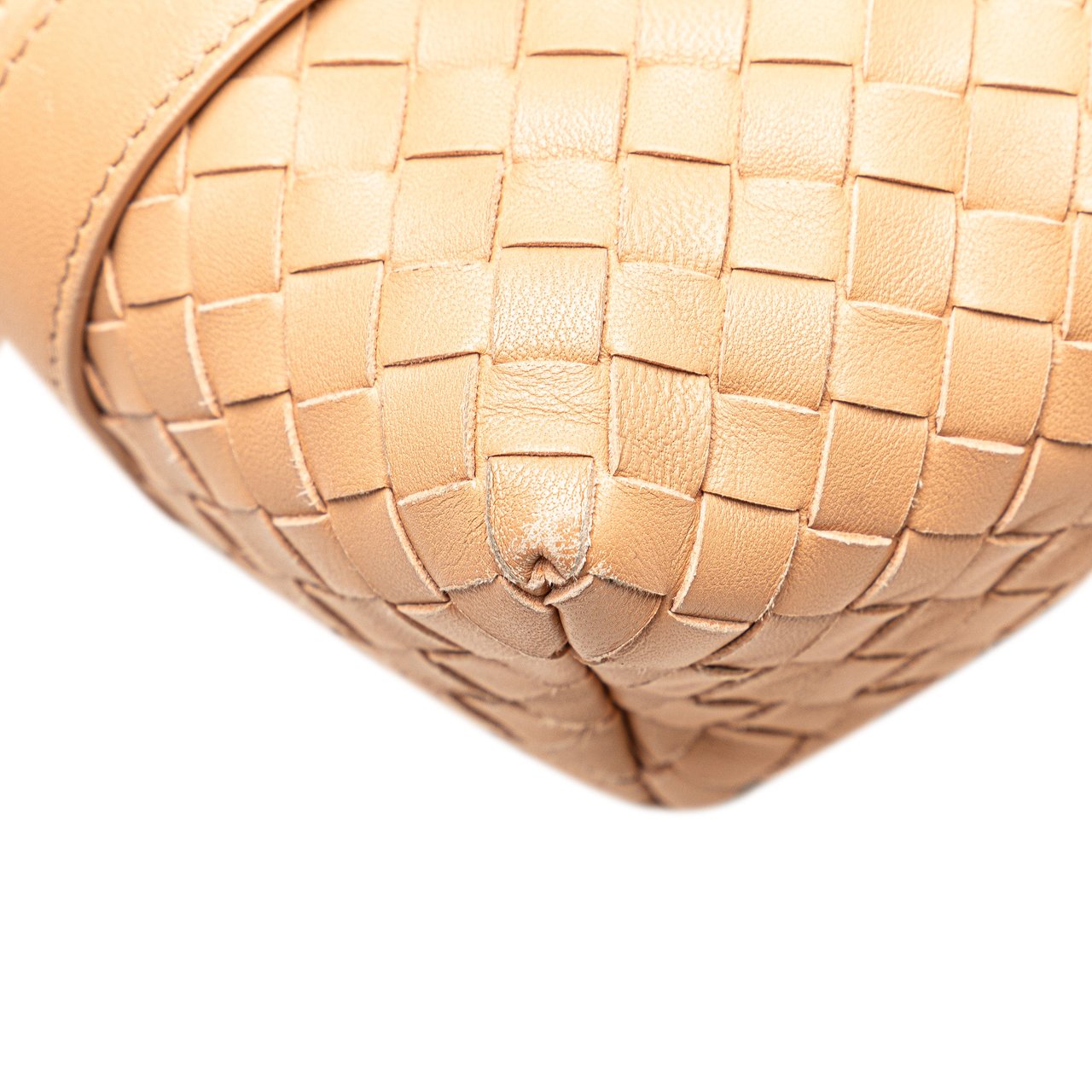 Bottega Veneta Intrecciato Flap Satchel Bruin