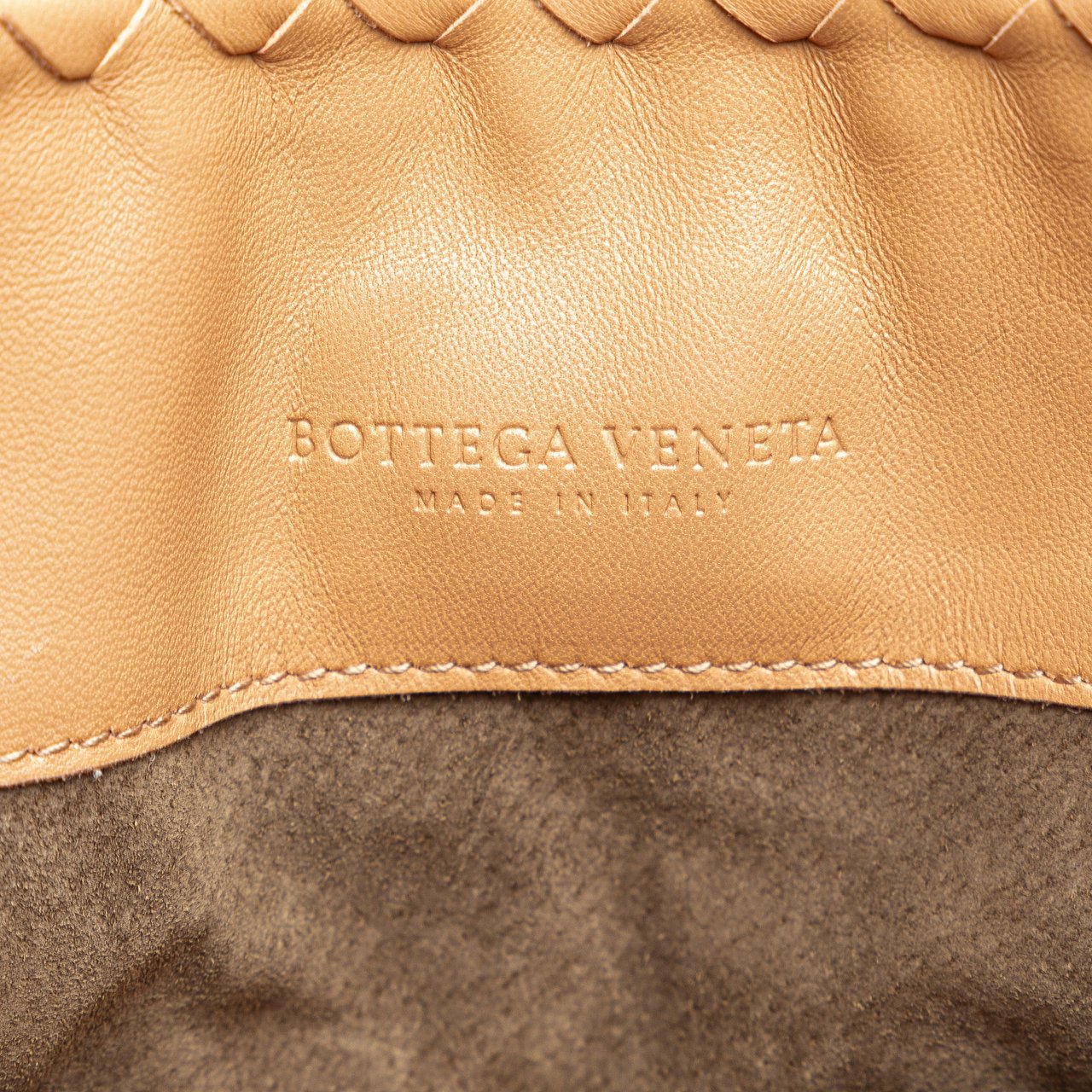 Bottega Veneta Intrecciato Flap Satchel Bruin