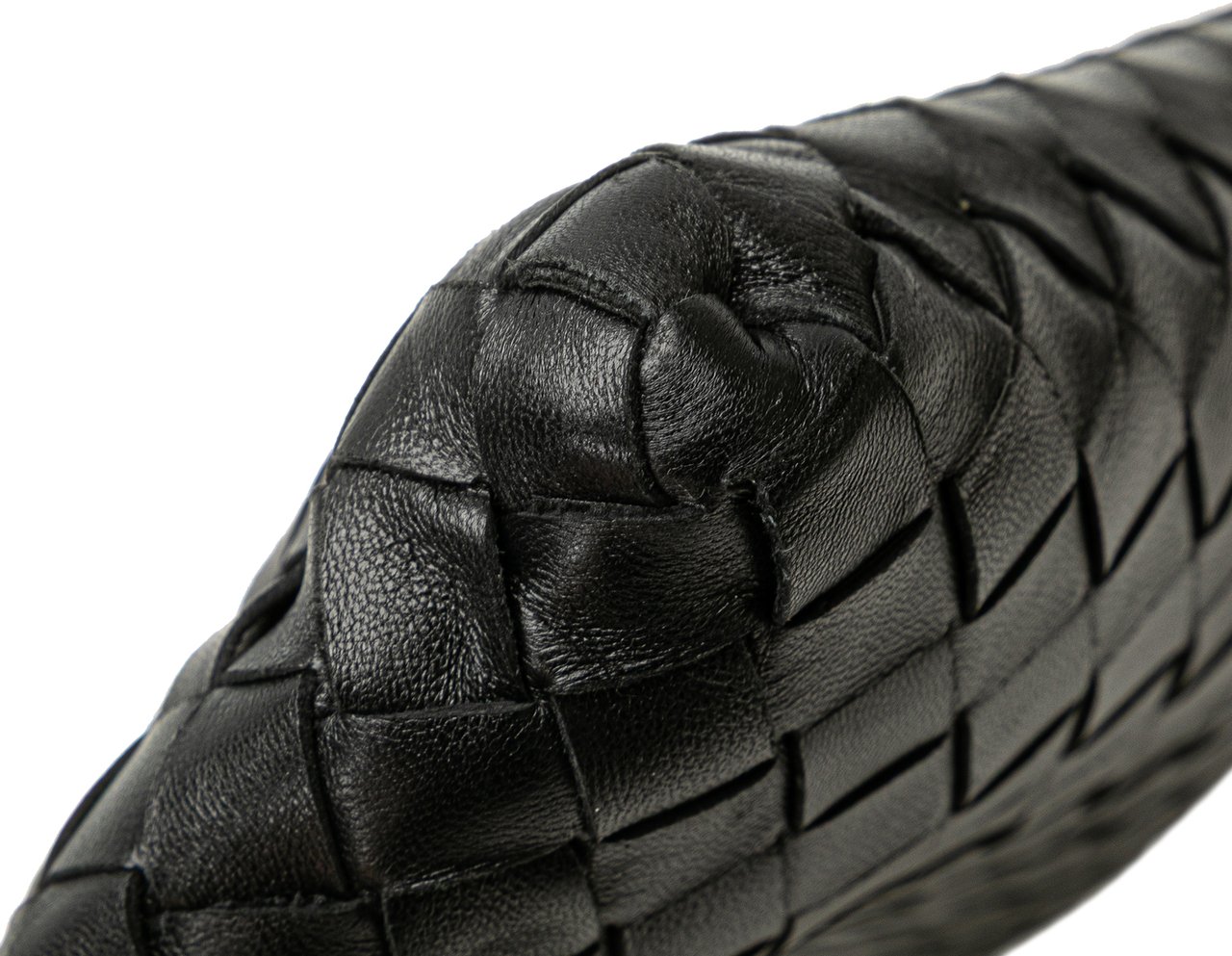 Bottega Veneta Nappa Intrecciato Clutch Zwart