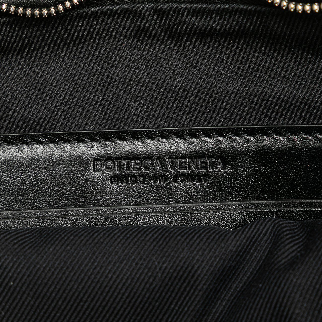 Bottega Veneta Nappa Intrecciato Clutch Zwart