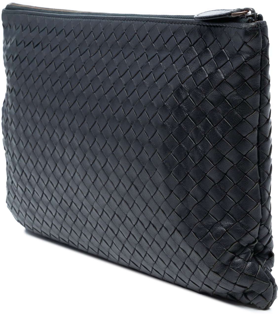 Bottega Veneta Nappa Intrecciato Clutch Zwart