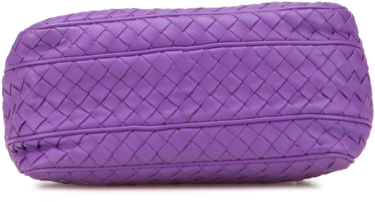 Bottega Veneta Nappa Intrecciato Crossbody Paars