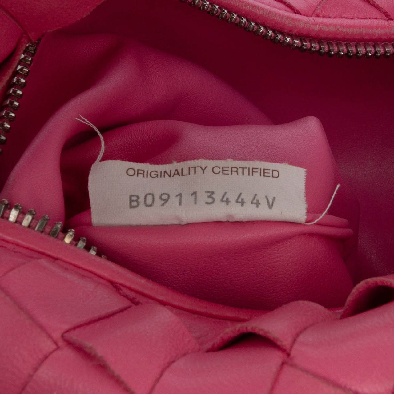 Bottega Veneta Mini Nappa Intrecciato Jodie Roze