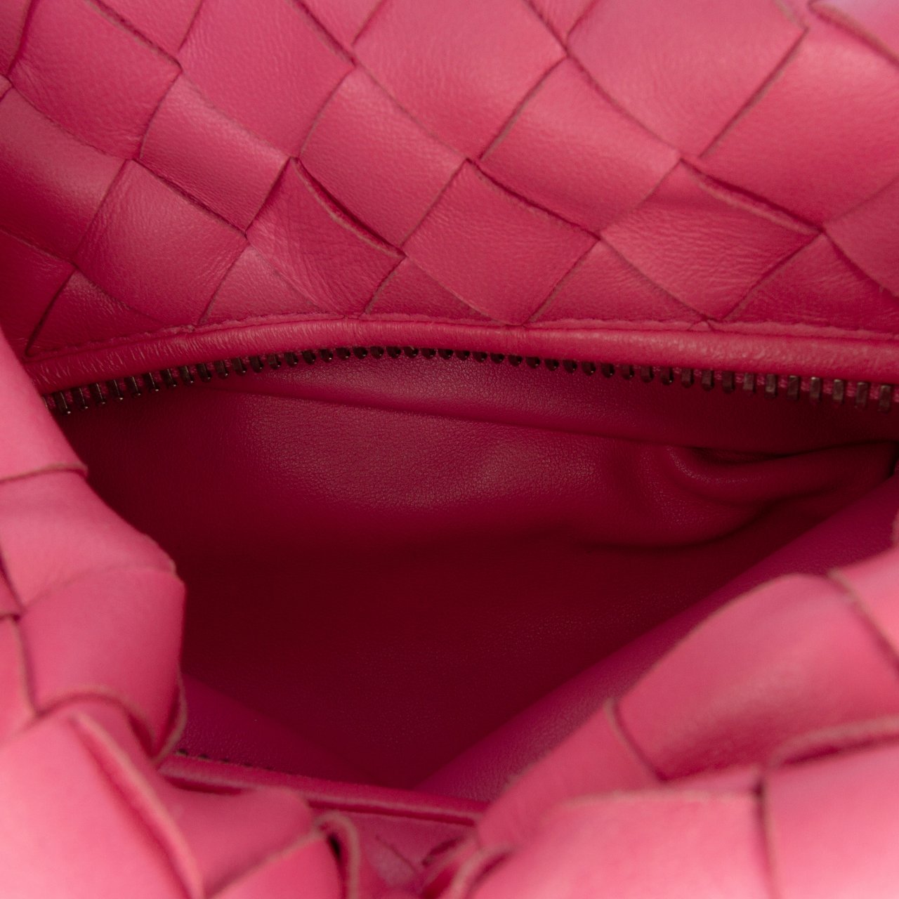 Bottega Veneta Mini Nappa Intrecciato Jodie Roze