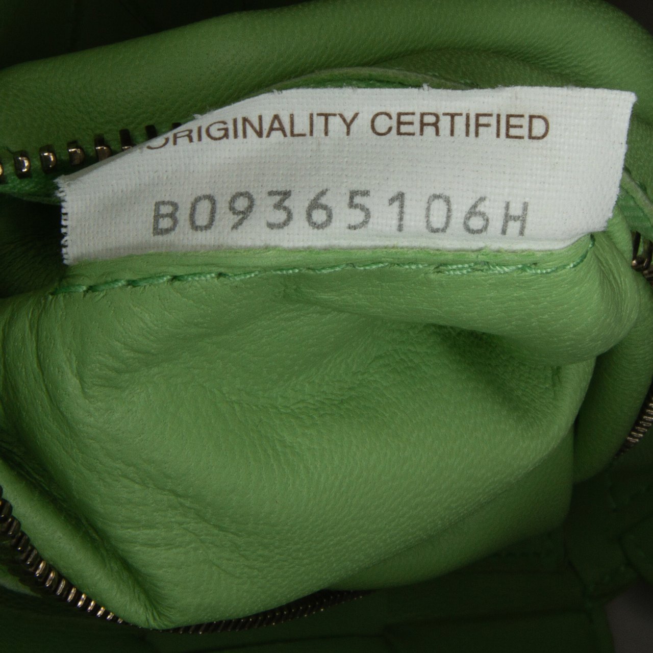 Bottega Veneta Nappa Intrecciato Cassette Crossbody Groen