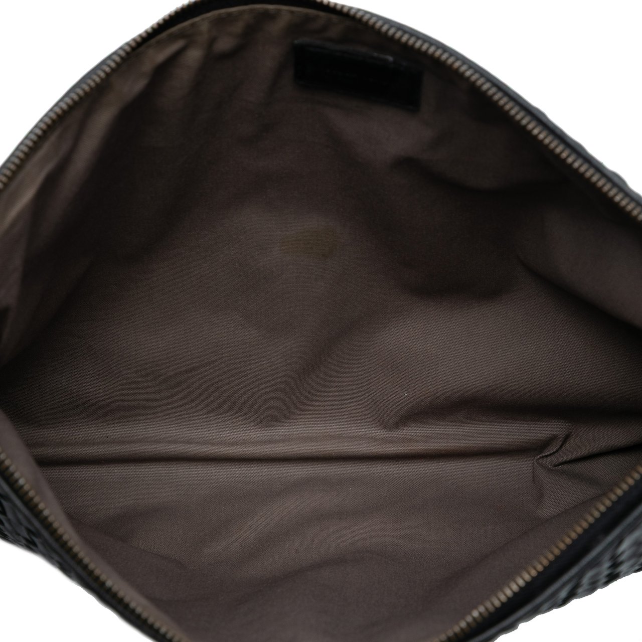 Bottega Veneta Nappa Intrecciato Clutch Zwart