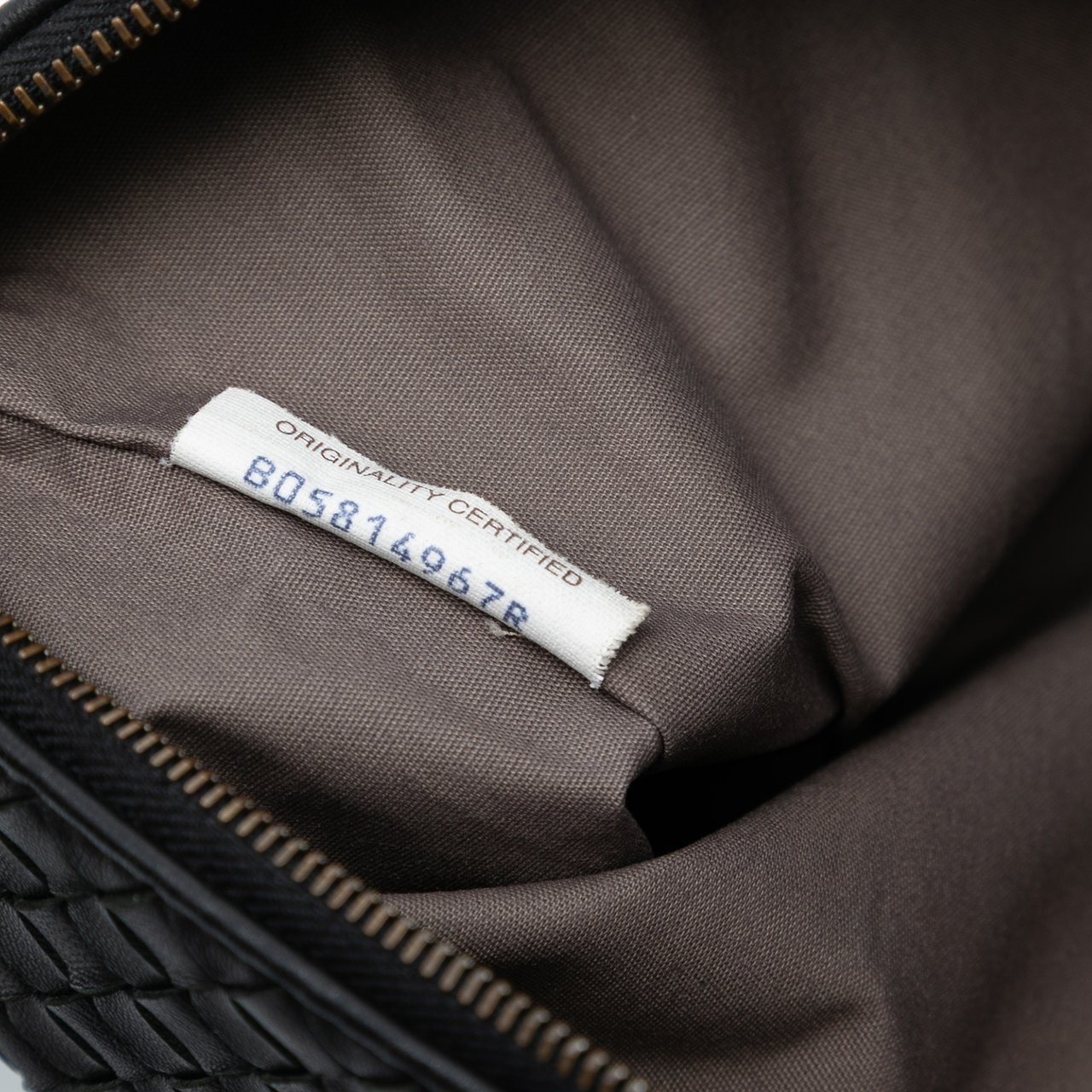 Bottega Veneta Nappa Intrecciato Clutch Zwart