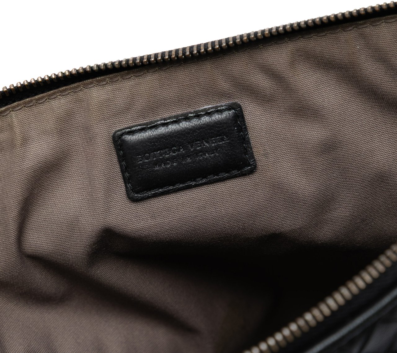 Bottega Veneta Nappa Intrecciato Clutch Zwart