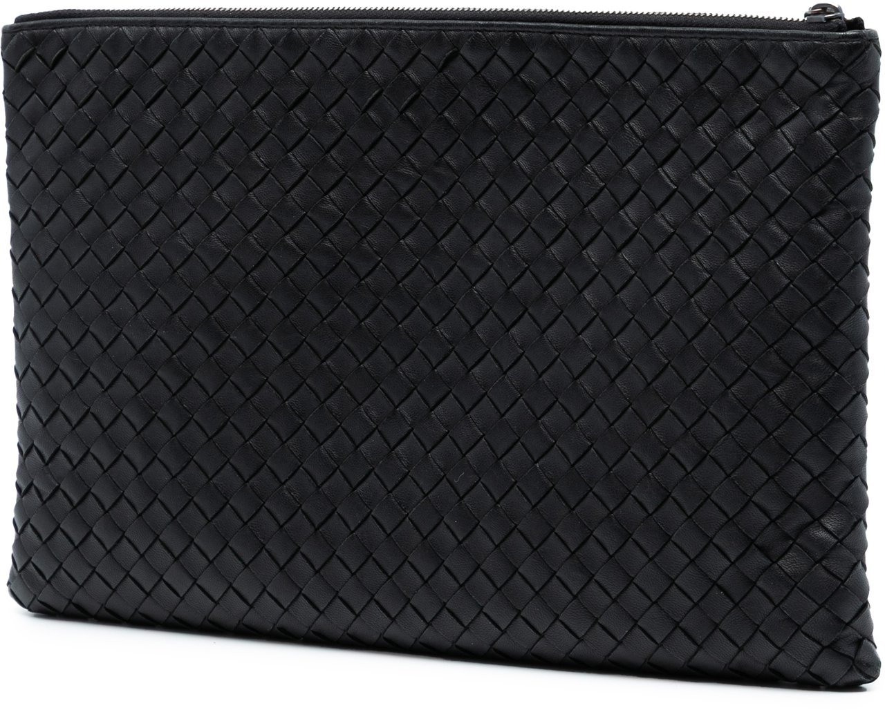 Bottega Veneta Nappa Intrecciato Clutch Zwart