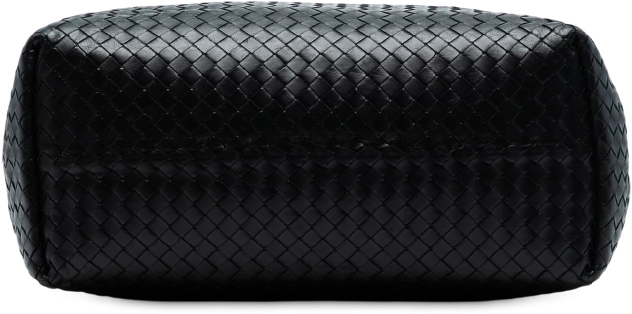 Bottega Veneta Nappa Intrecciato Belted Tote Zwart