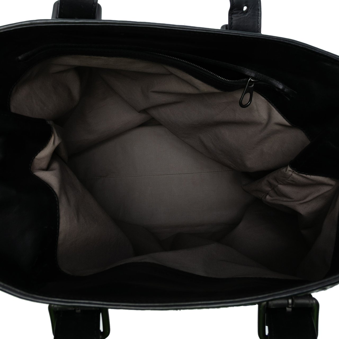 Bottega Veneta Nappa Intrecciato Belted Tote Zwart