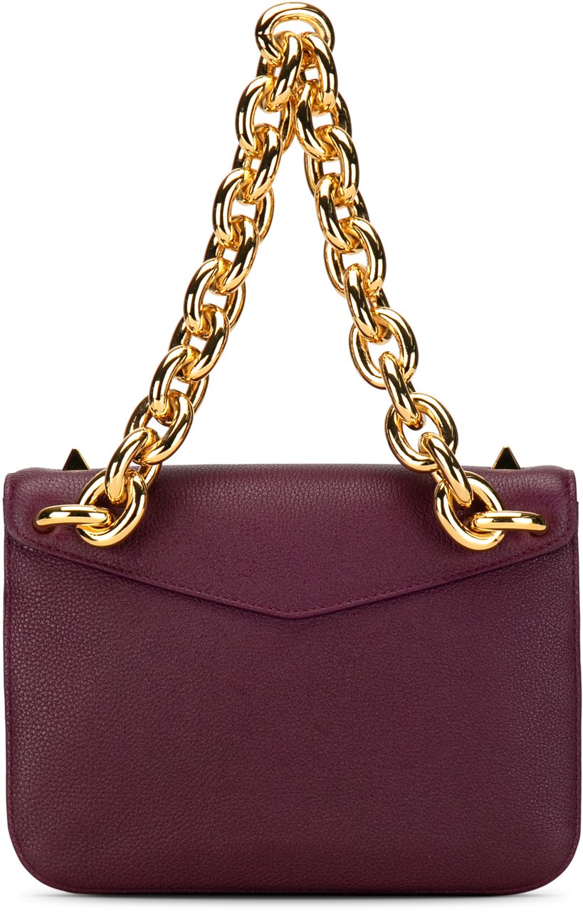 Bottega Veneta Mount Envelope Chain Bag Paars