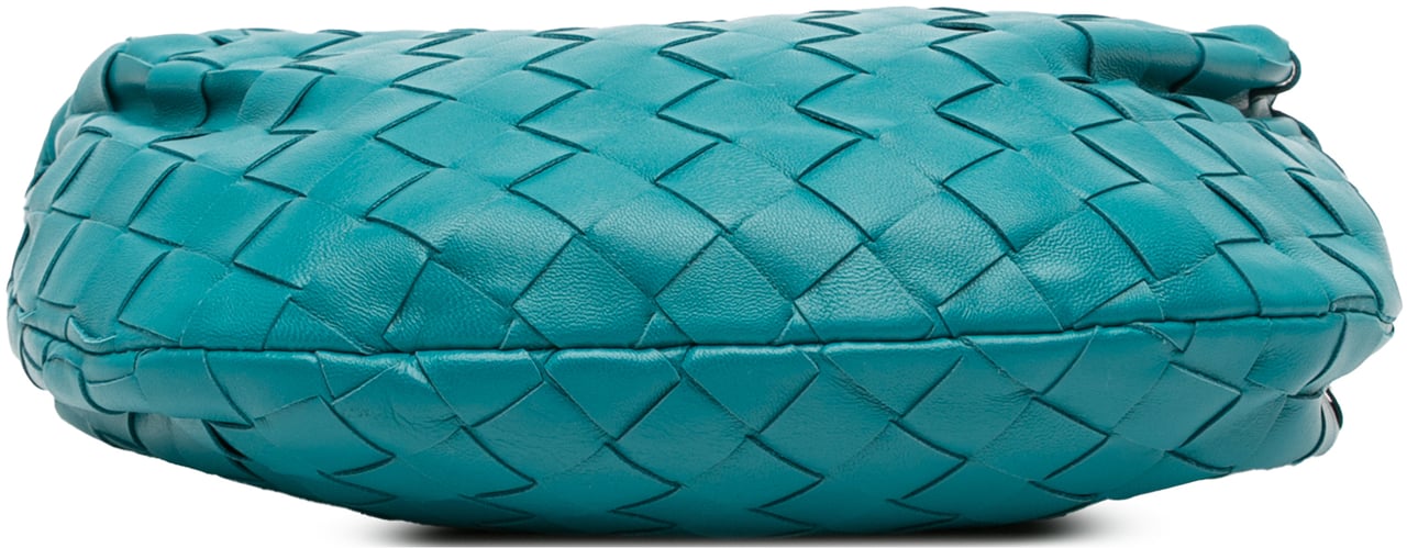 Bottega Veneta Mini Nappa Intrecciato Jodie Blauw