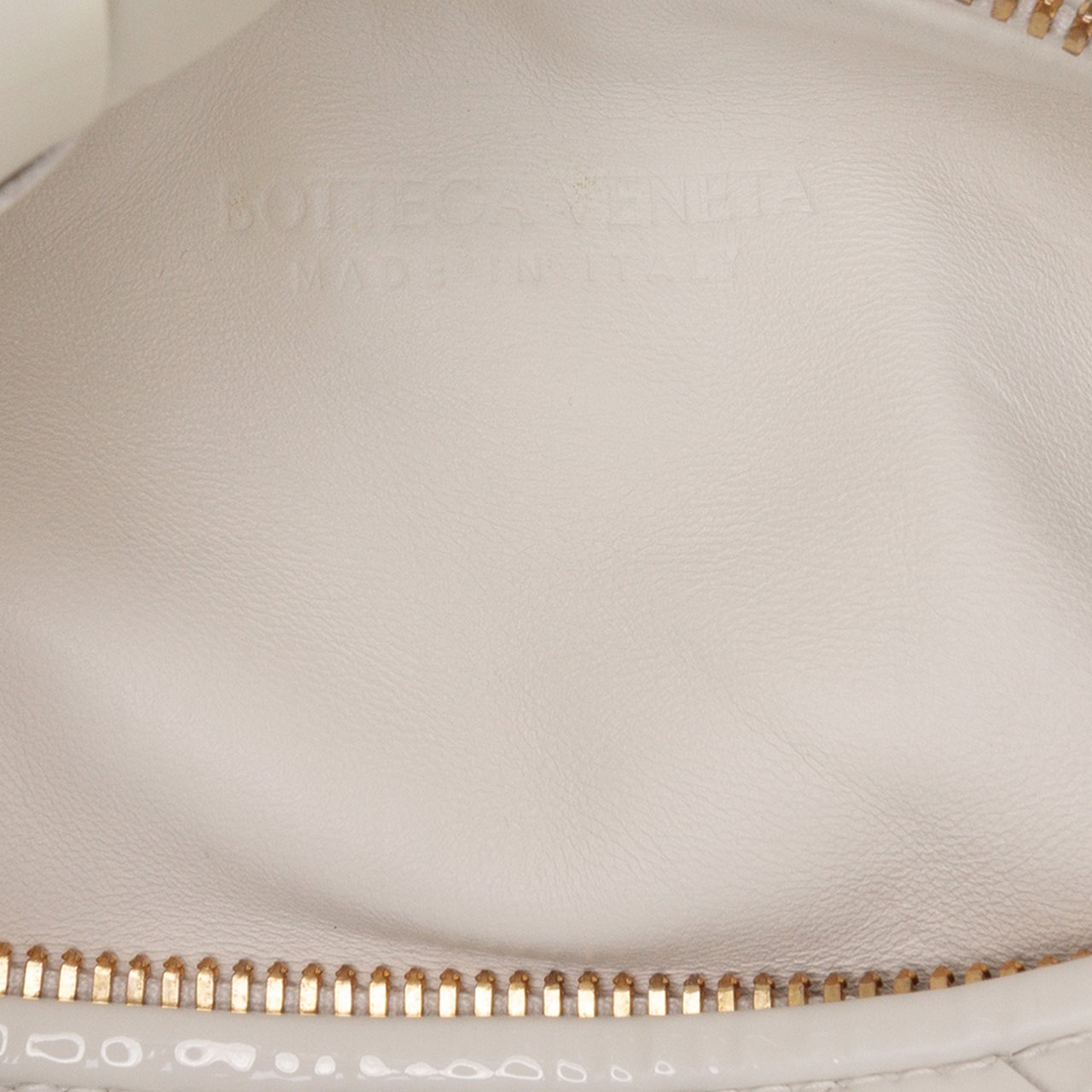 Bottega Veneta Mini Patent Intrecciato Jodie Wit