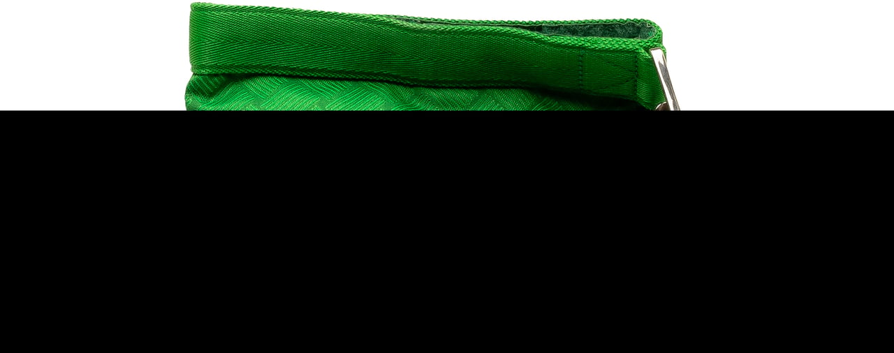 Bottega Veneta Nylon Wrist Pouch Groen