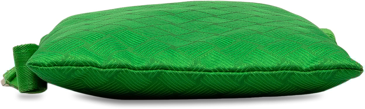 Bottega Veneta Nylon Wrist Pouch Groen