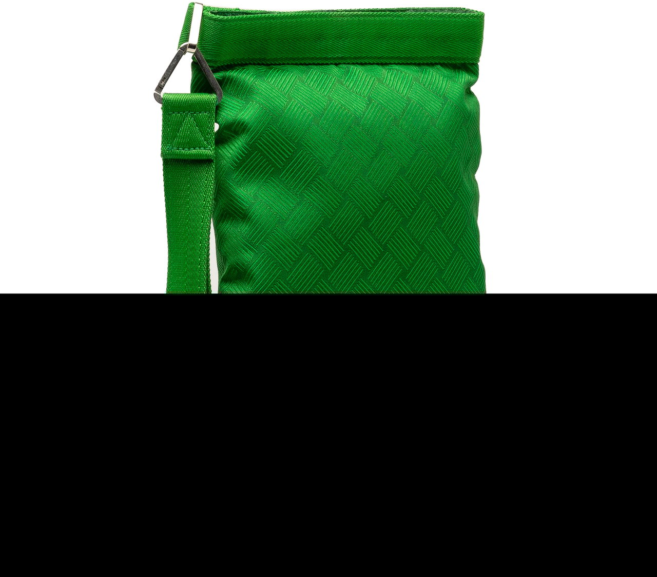 Bottega Veneta Nylon Wrist Pouch Groen