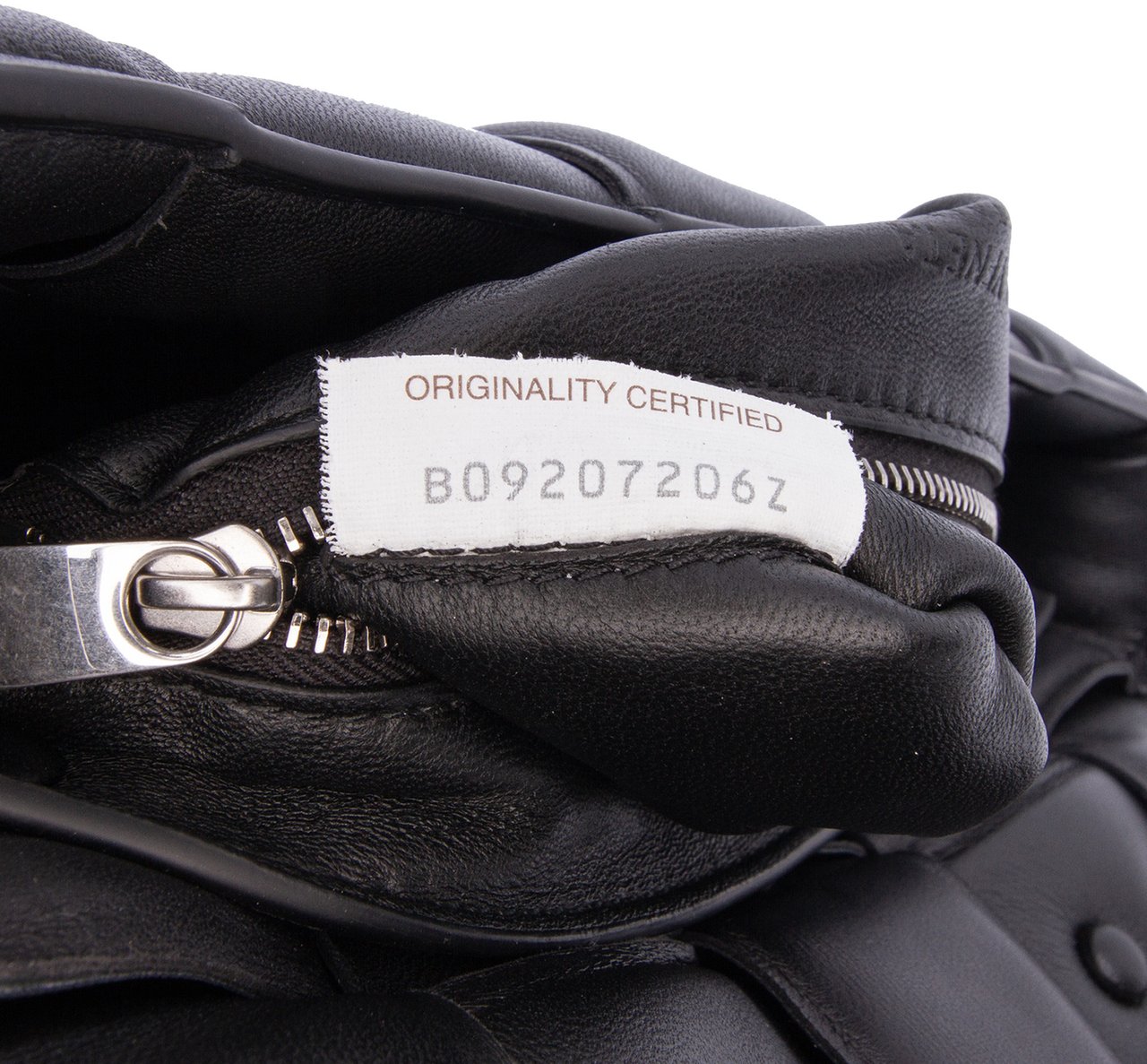 Bottega Veneta Nappa Intrecciato Padded Chain Cassette Satchel Zwart