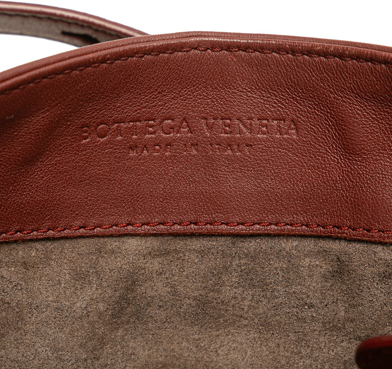 Bottega Veneta Nappa Intrecciato Flap Crossbody Rood
