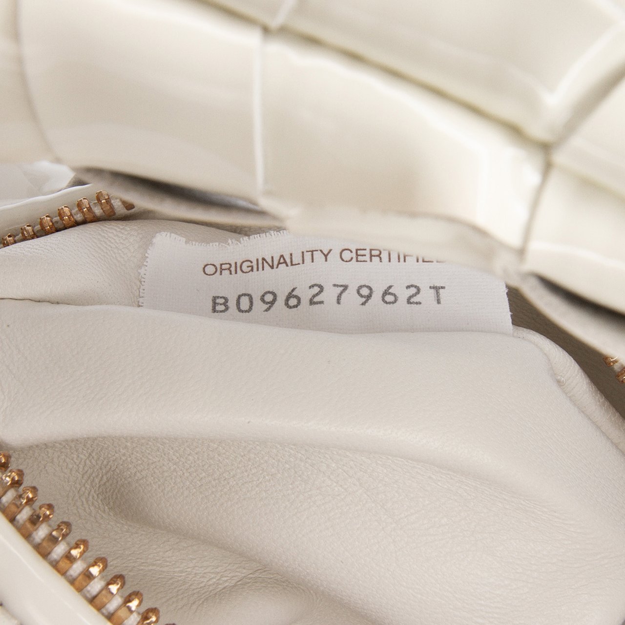 Bottega Veneta Mini Patent Intrecciato Jodie Wit
