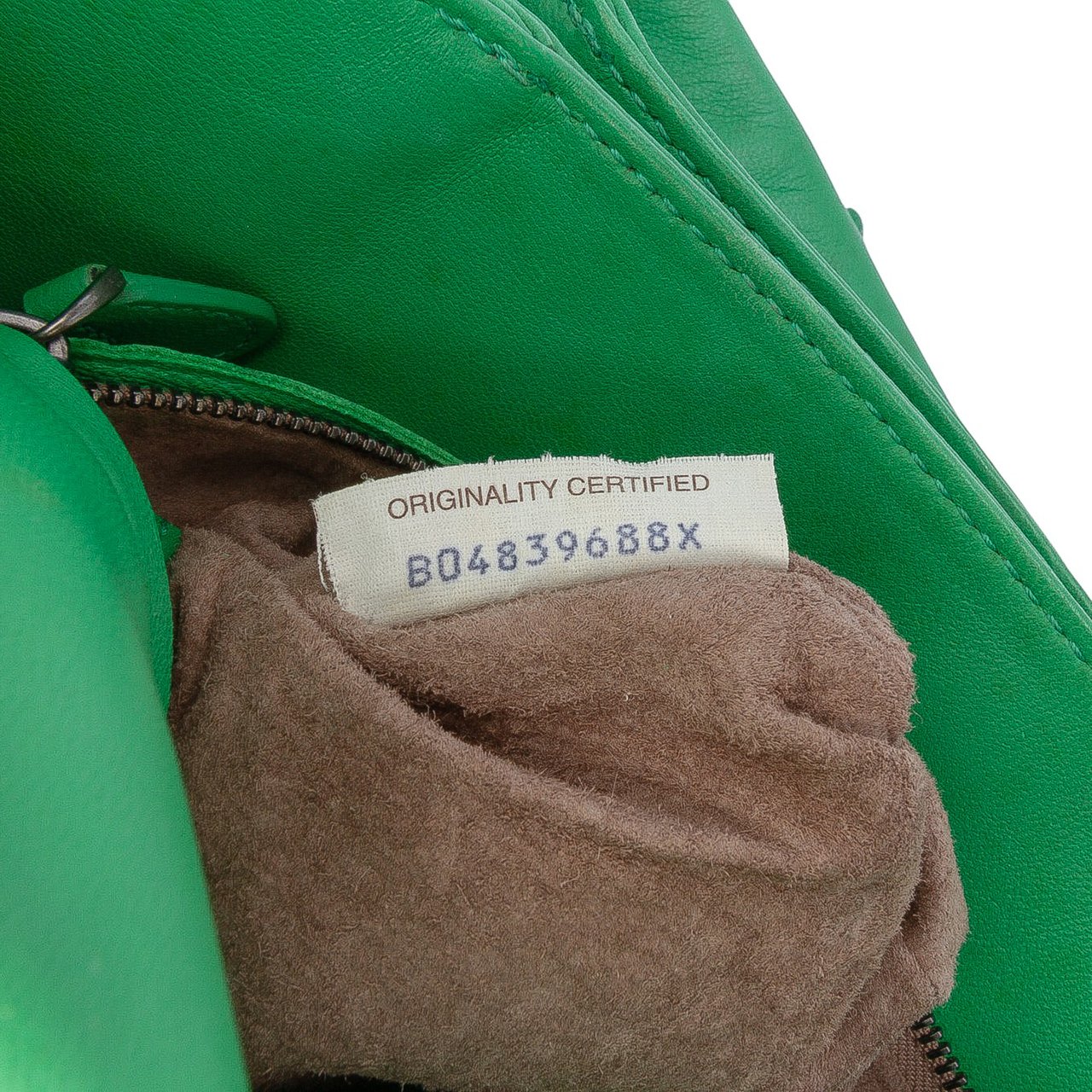 Bottega Veneta Small Nappa Intrecciato Roma Satchel Groen