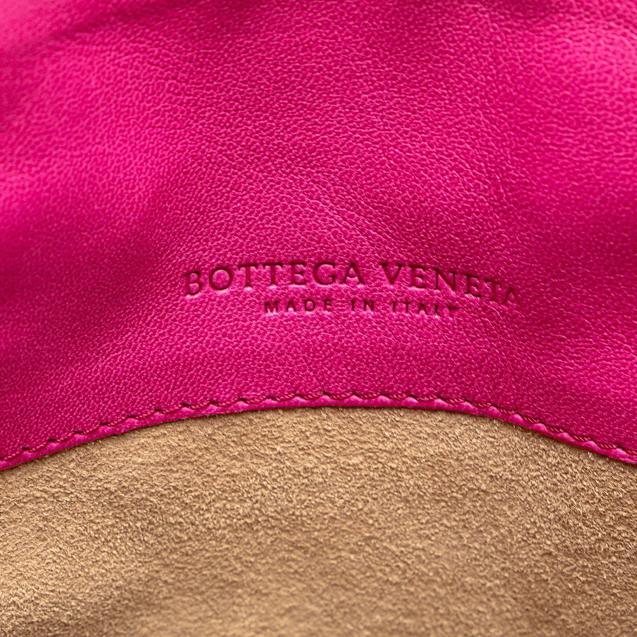 Bottega Veneta Nappa Intrecciato Tote Roze