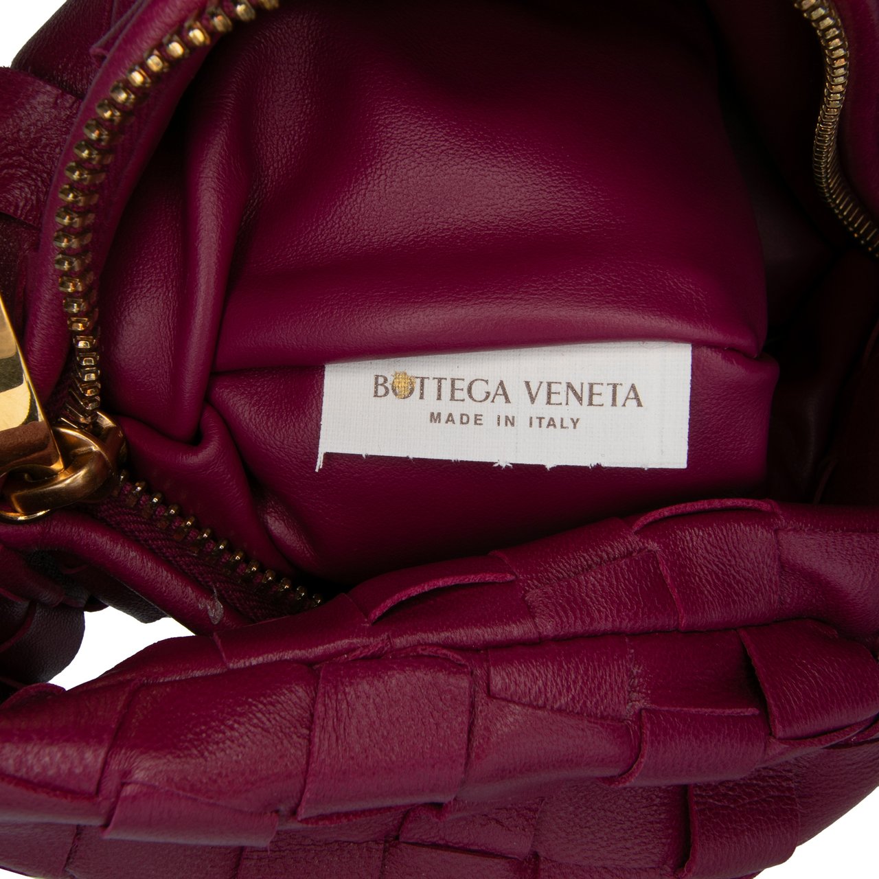 Bottega Veneta Mini Nappa Intrecciato Jodie Roze