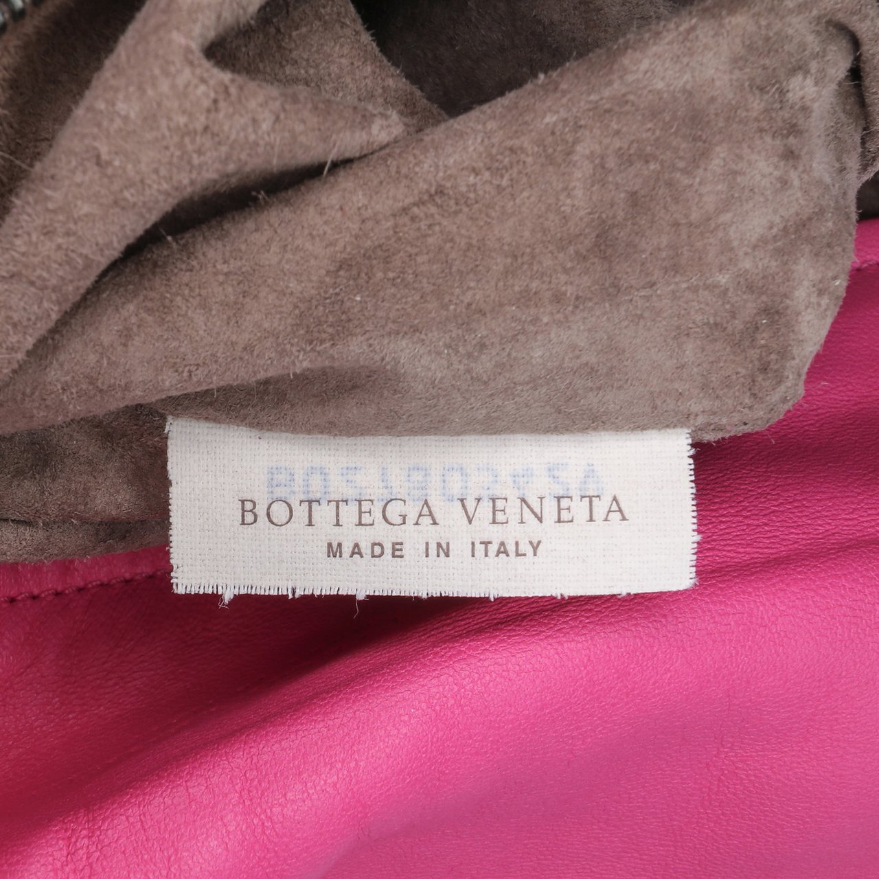 Bottega Veneta Nappa Intrecciato Flap Crossbody Roze