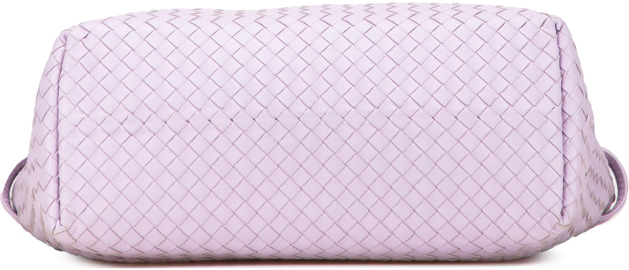 Bottega Veneta Medium Nappa Intrecciato Bella Tote Paars