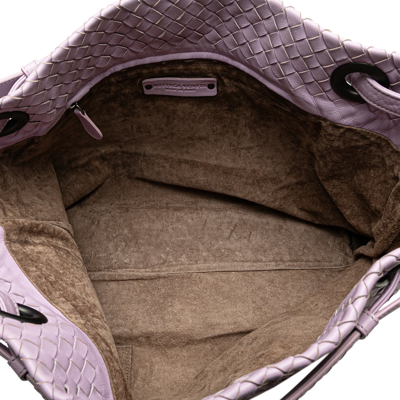 Bottega Veneta Medium Nappa Intrecciato Bella Tote Paars