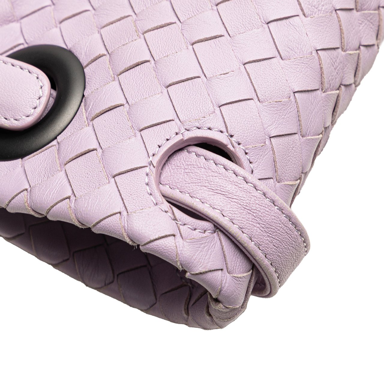 Bottega Veneta Medium Nappa Intrecciato Bella Tote Paars