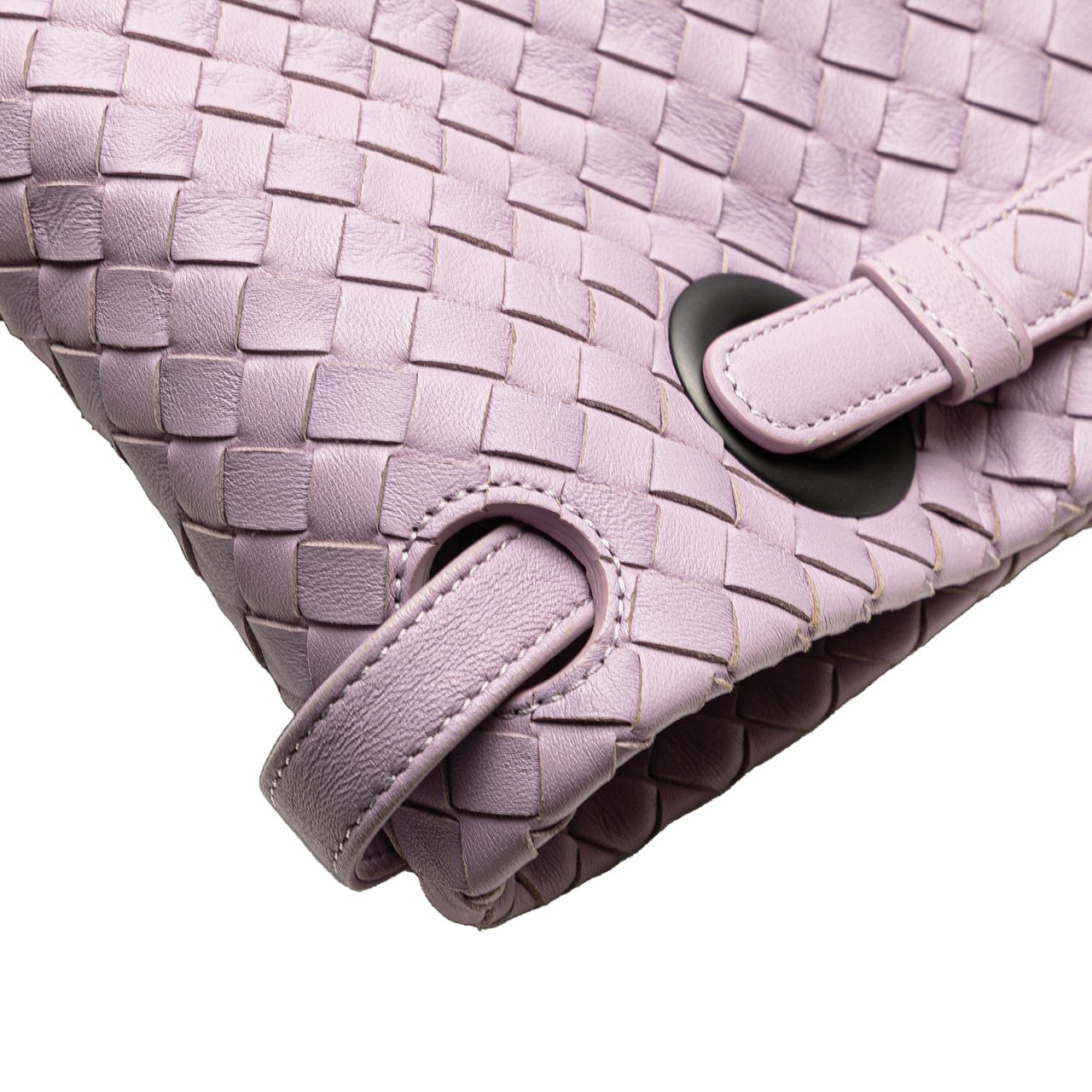 Bottega Veneta Medium Nappa Intrecciato Bella Tote Paars