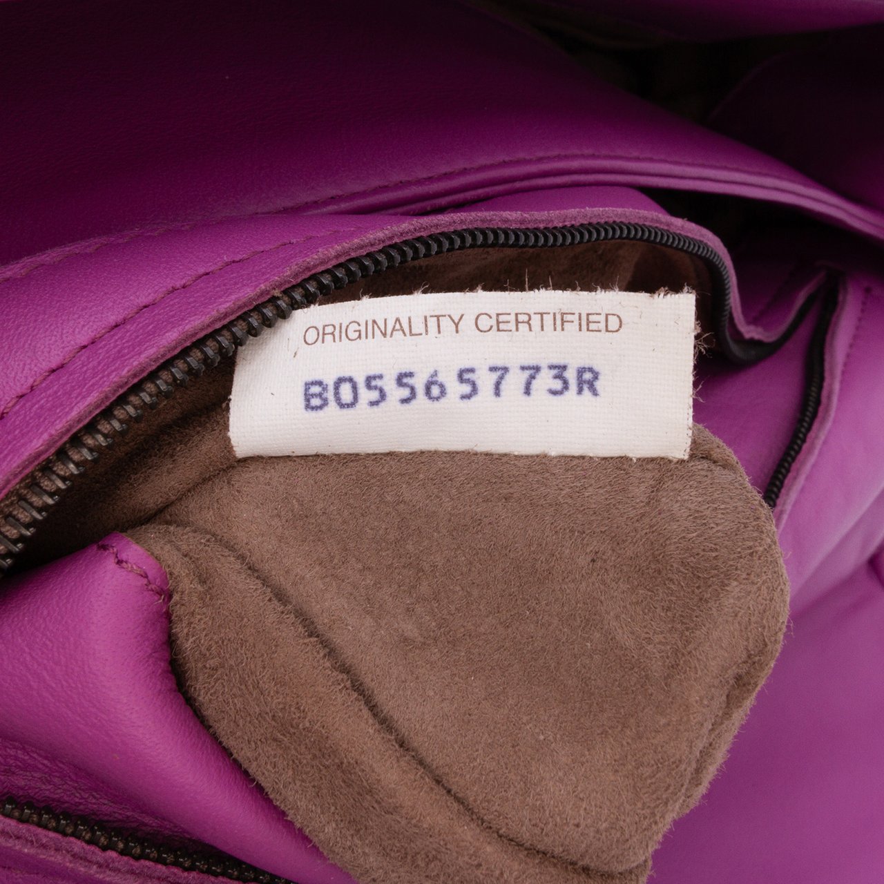 Bottega Veneta Medium Nappa Intrecciato Olimpia Shoulder Bag Paars
