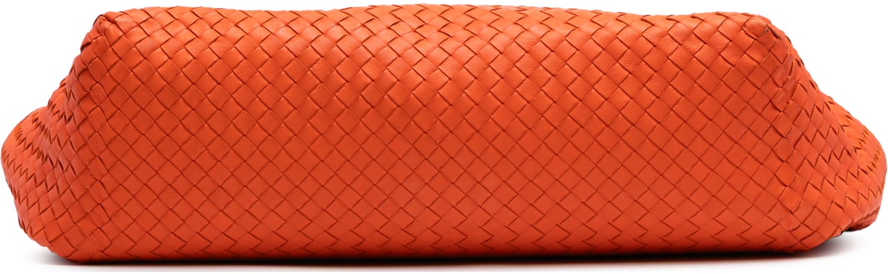 Bottega Veneta Large Nappa Intrecciato Cesta Tote Oranje