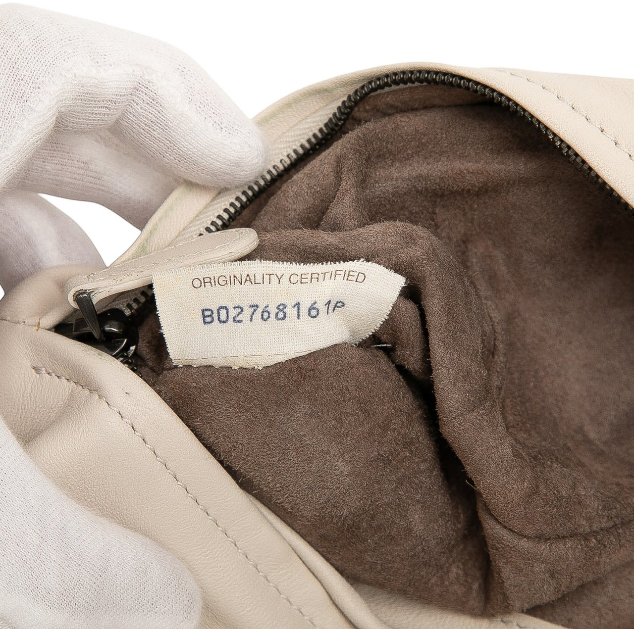 Bottega Veneta Nappa Intrecciato Turn Lock Clutch Bruin