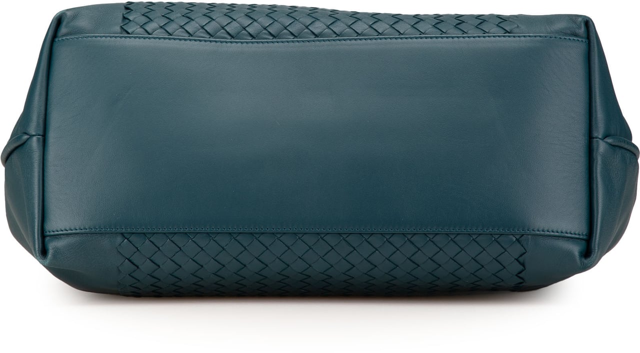 Bottega Veneta Nappa Intrecciato Tote Blauw