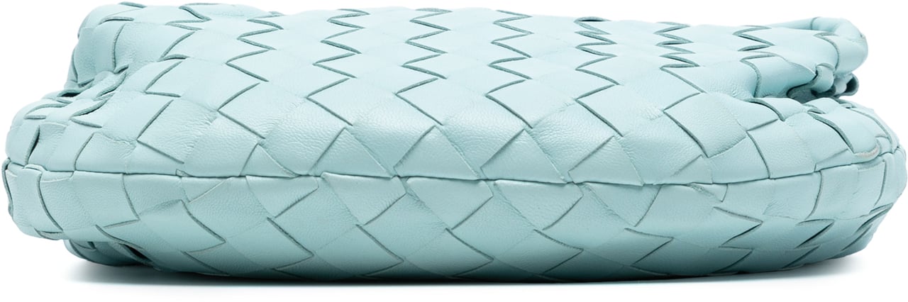 Bottega Veneta Candy Nappa Intrecciato Jodie Blauw