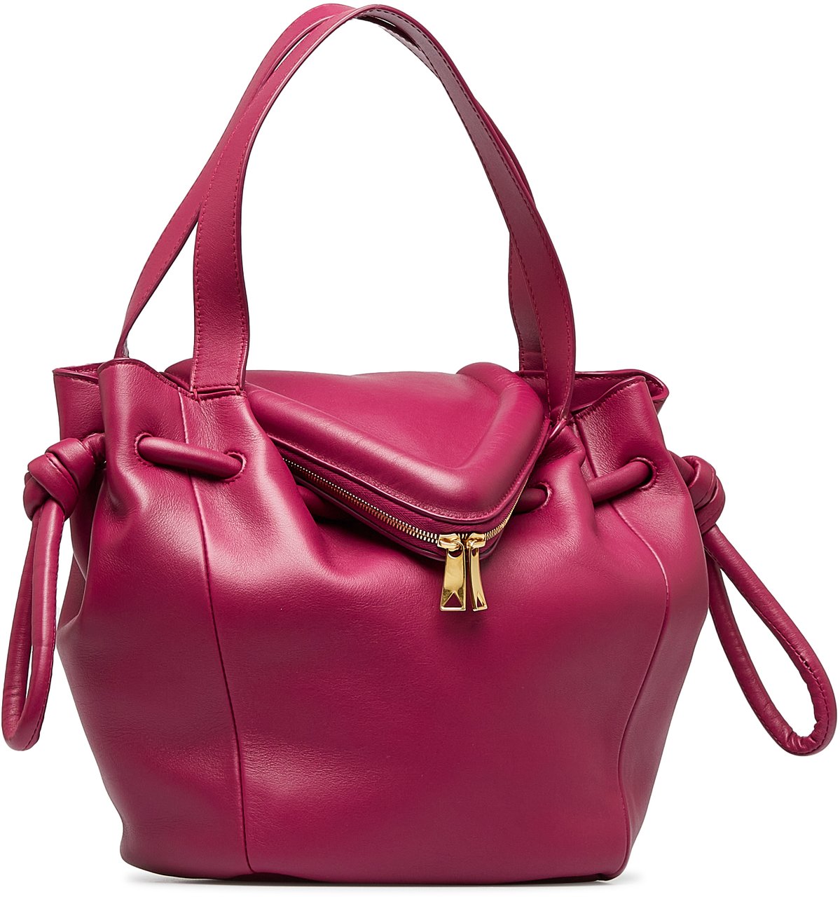 Bottega Veneta Beak Handbag Roze