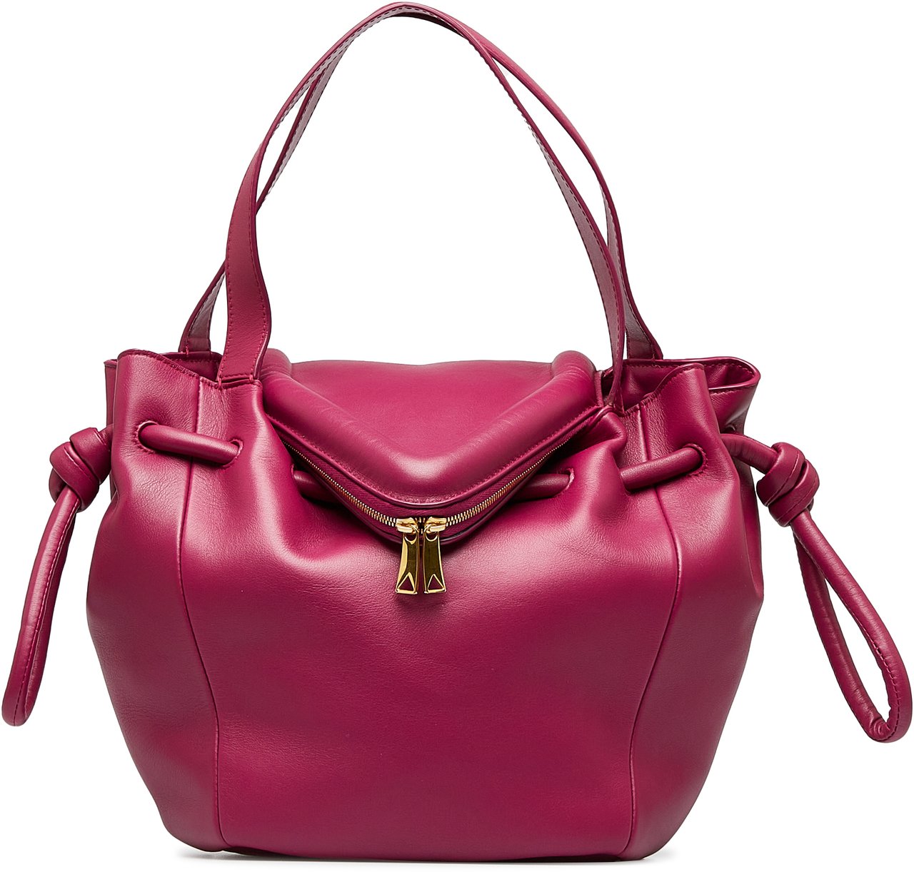 Bottega Veneta Beak Handbag Roze