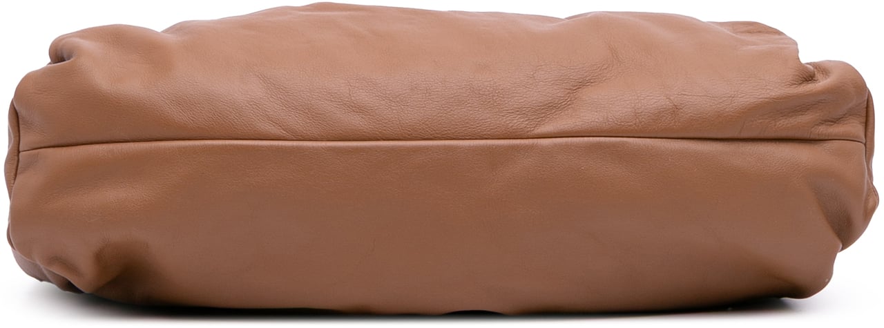 Bottega Veneta Lambskin The Shoulder Pouch Bruin