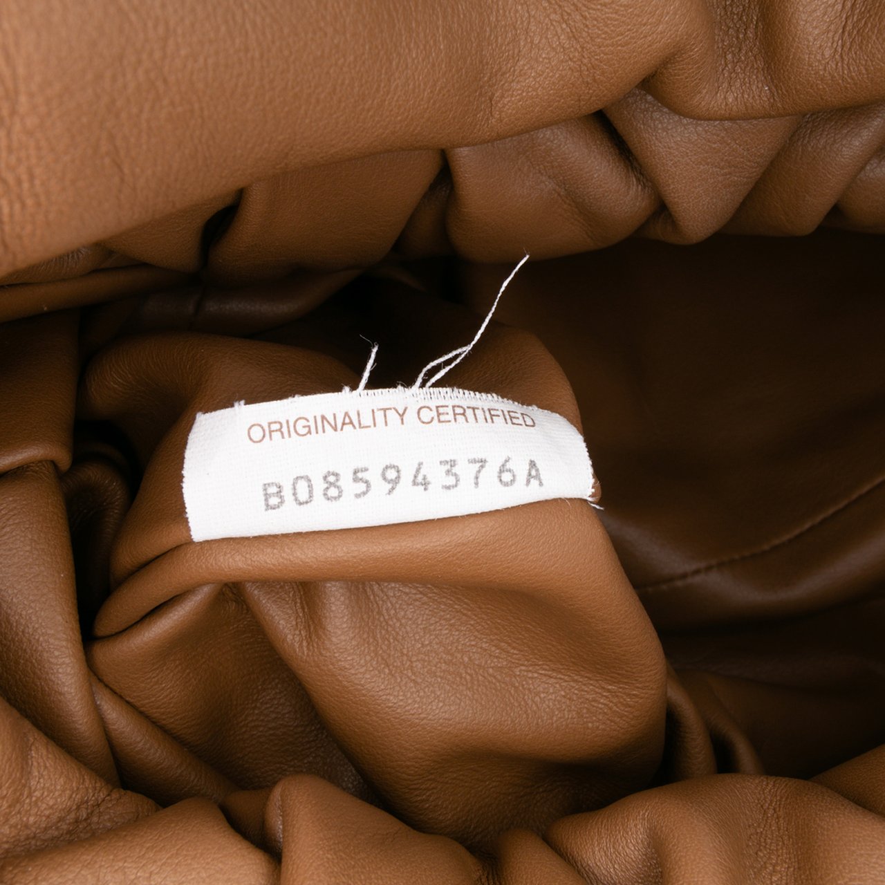 Bottega Veneta Lambskin The Shoulder Pouch Bruin