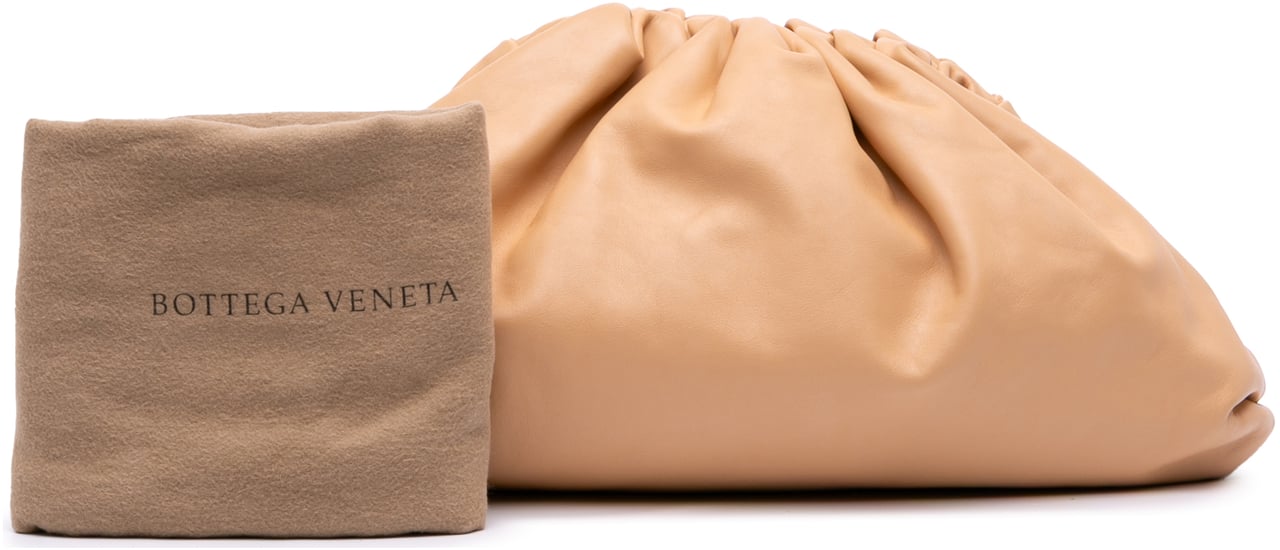 Bottega Veneta Lambskin The Pouch Bruin