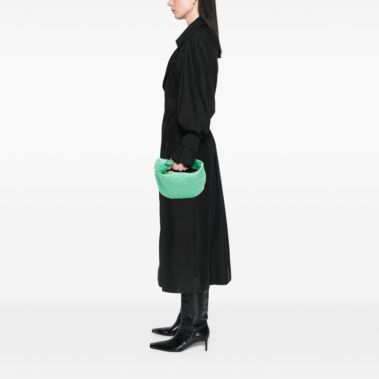 Bottega Veneta Mini Nappa Intrecciato Jodie Groen