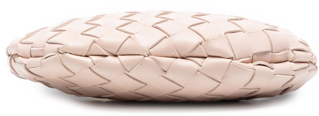 Bottega Veneta Baby Lambskin Intrecciato Sardine Roze