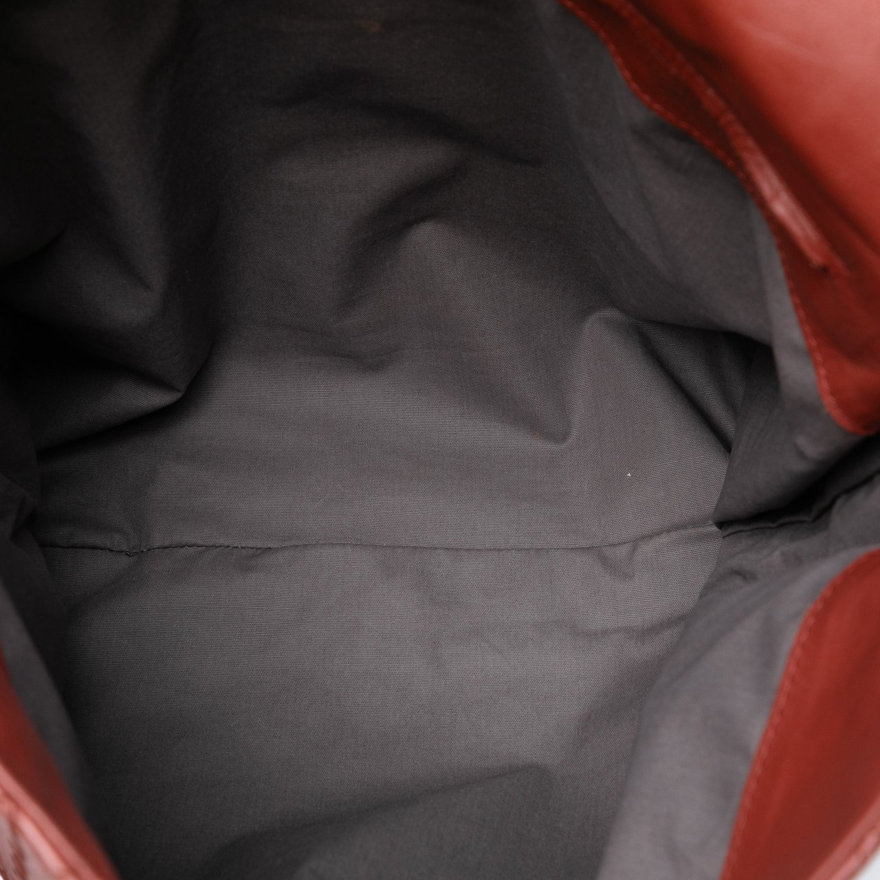 Bottega Veneta Nappa Intrecciato Flap Crossbody Rood