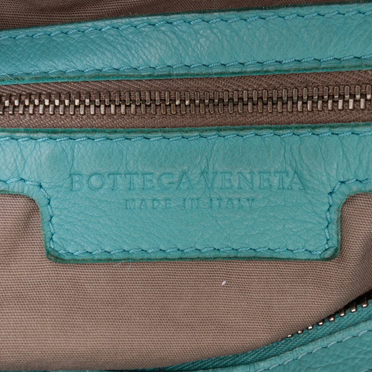 Bottega Veneta Nappa Intrecciato Crossbody Blauw